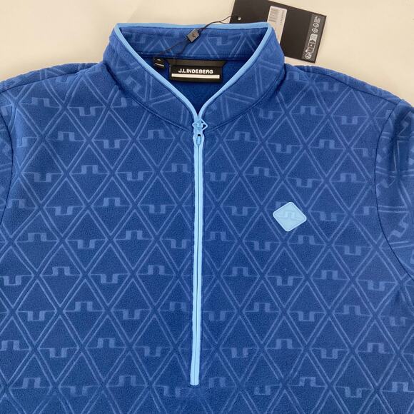 J.Lindeberg Estate Blue Drumstick Mid Layer Sweater XL - Picture 10 of 14